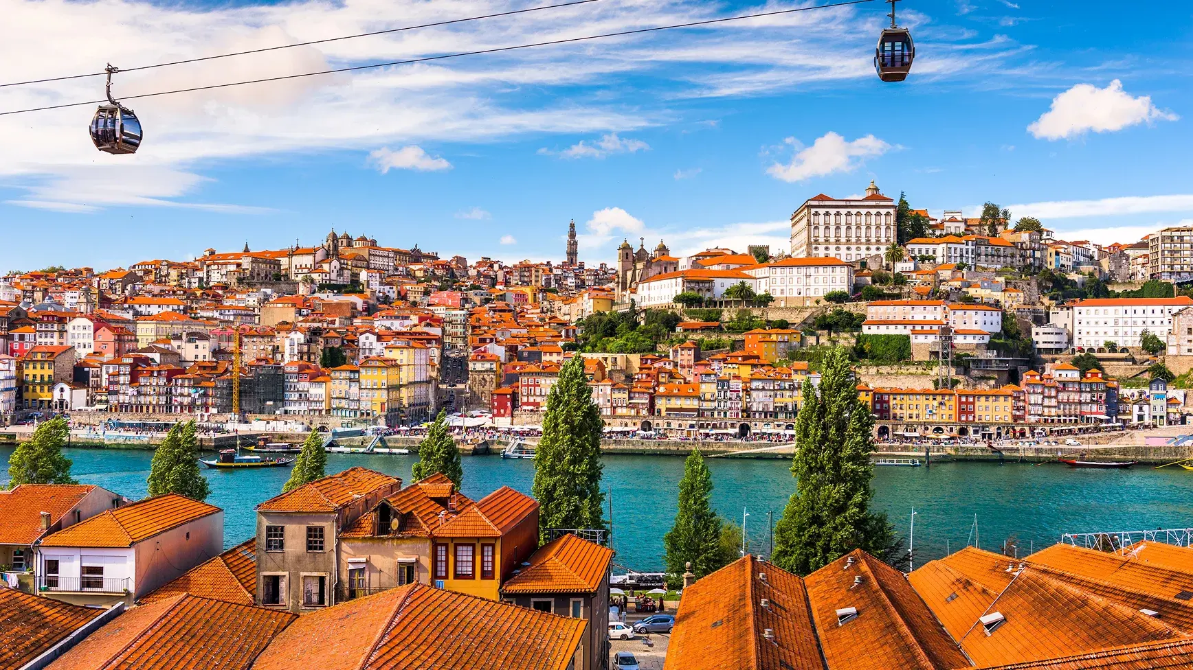 Medieval cobbled streets of Ribeira